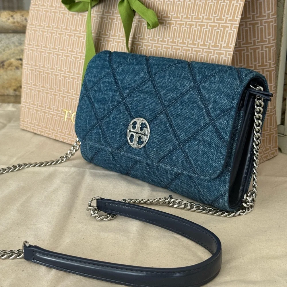Tory Burch color denim
