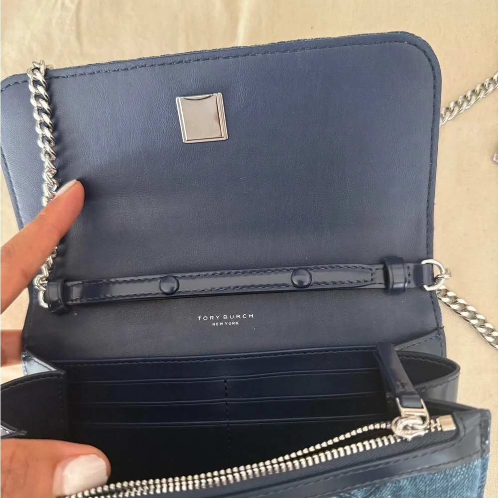 Tory Burch color denim