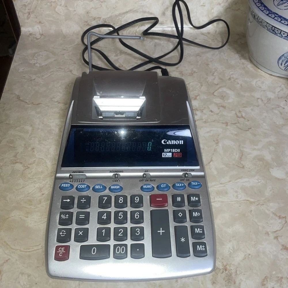 Canon MP18D‎ II Basic Calculator