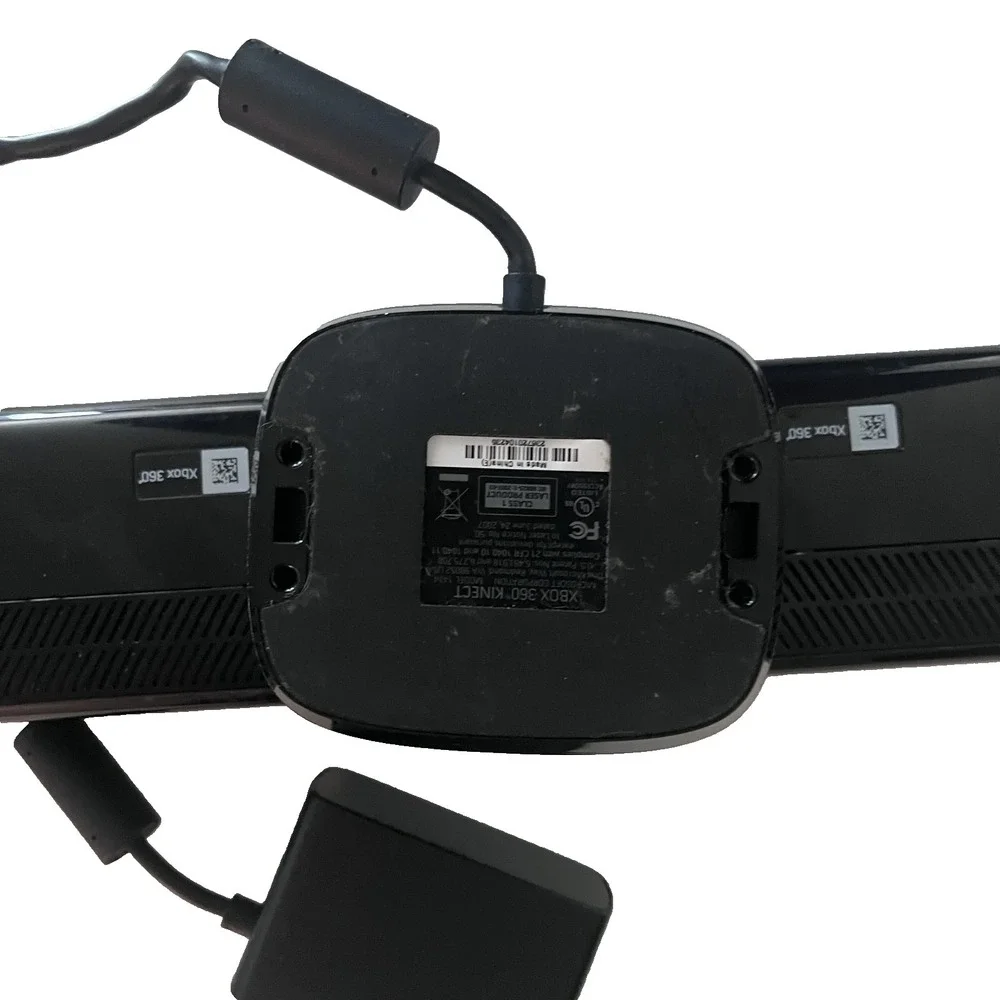 Official Microsoft Xbox 360 Kinect Sensor Motion Camera with Power Cord TESTED