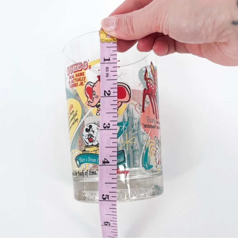 McDonald's Disney World 100 Years of Magic 25th Anniversary Glass Cup