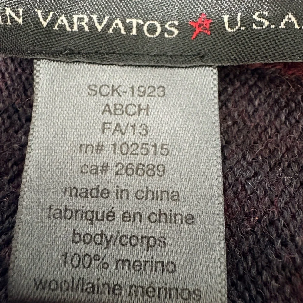 John Varvatos elegant stylish scarf