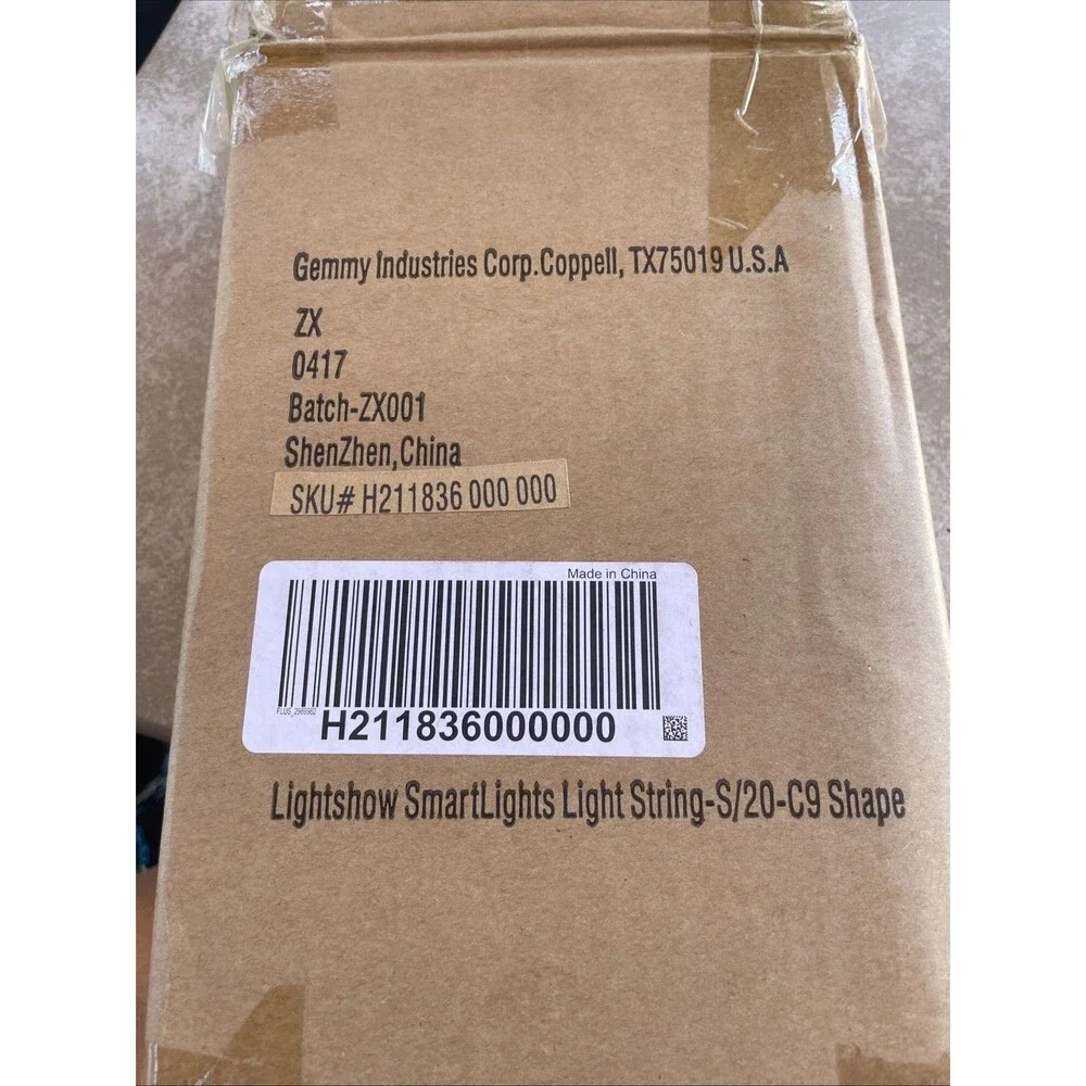 Gemmy long easily boxes