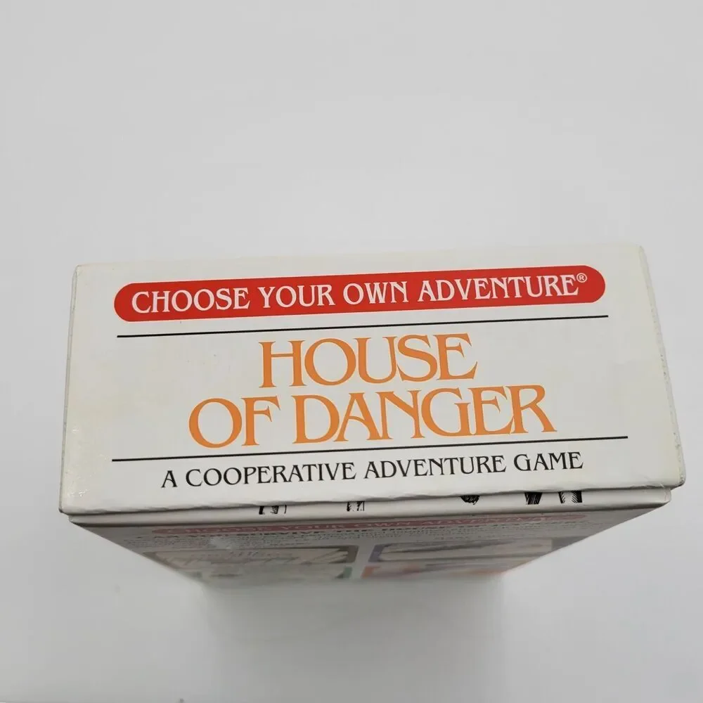 HOUSE of DANGER Choose Your Own Adventure Cooperative Game 100% COMPLETE 2018