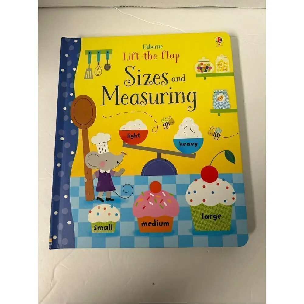 Usborne Lift-the-Flap Sizes and Measuring