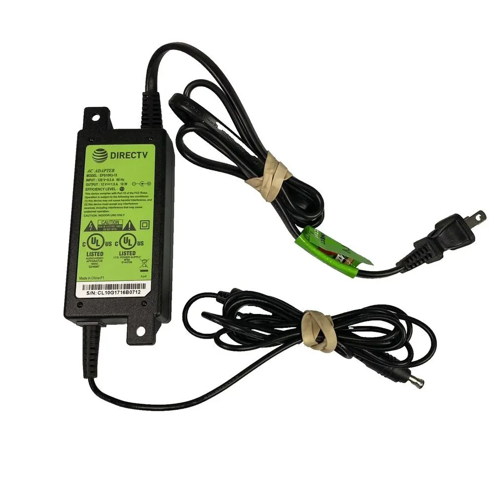 Genuine DirecTV AC Adapter Power Supply 12V‎ 1.3A for Receivers Model EPS10R3-16