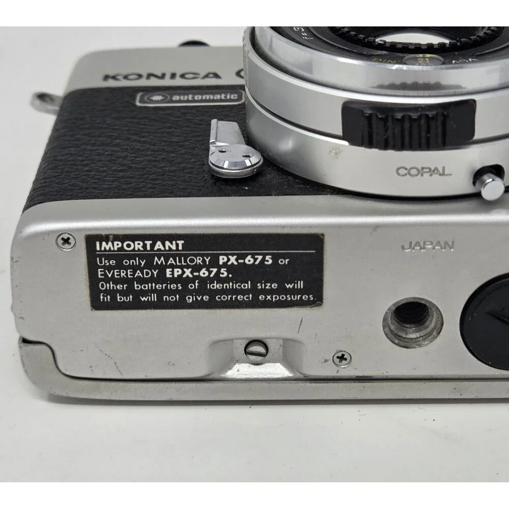 Konica Minolta era ready visible