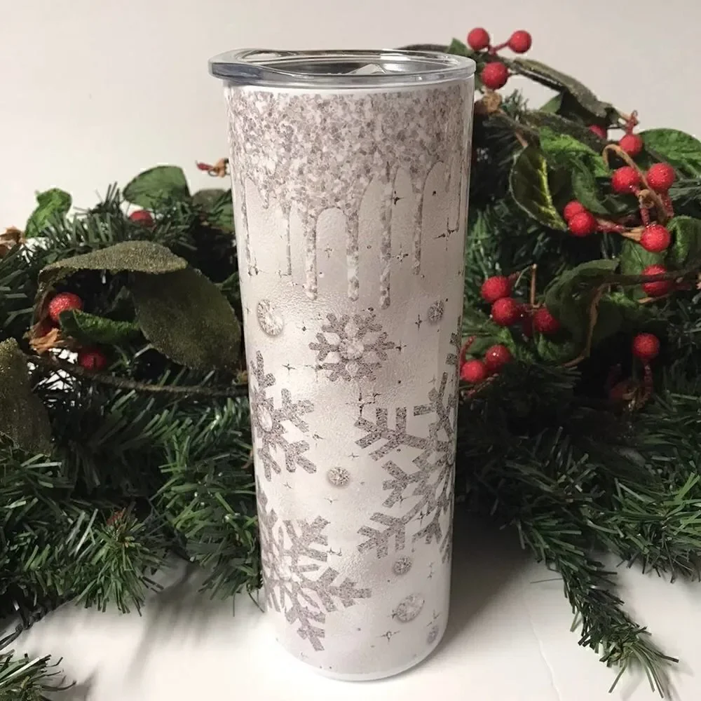 Christmas snowflake 20 oz Tumbler