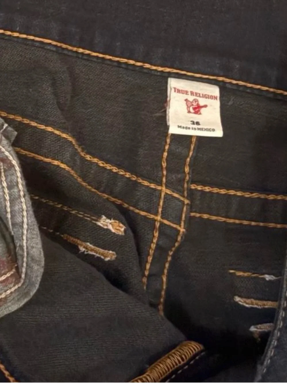 True Religion straight leg