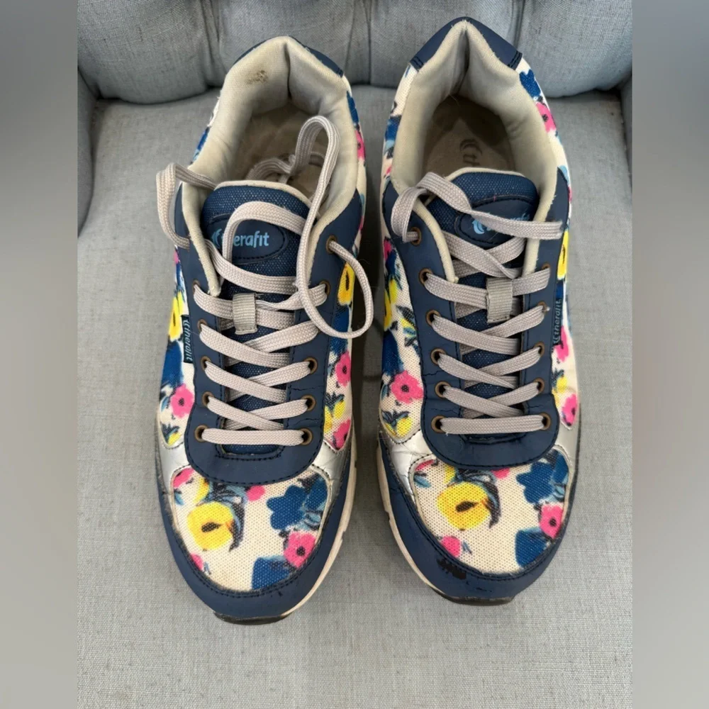 Therafit sneakers vibrant floral