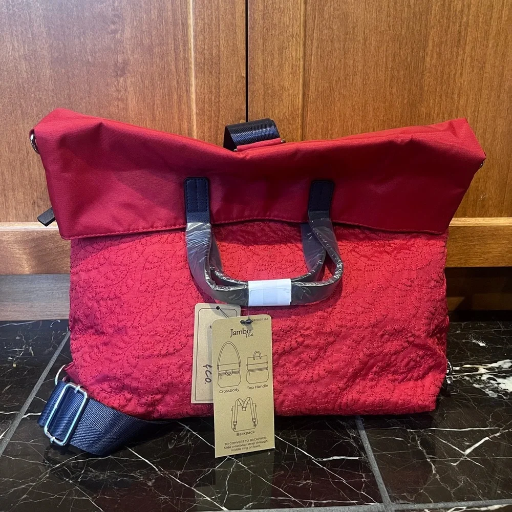 NWT Jambu Red‎ Convertible Bag