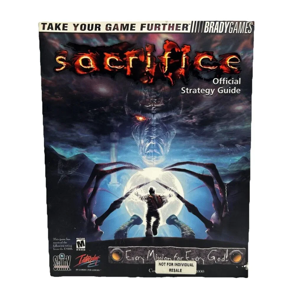 Sacrifice‎ Official Strategy Guide by BradyGames Staff(2000, Trade Paperback)