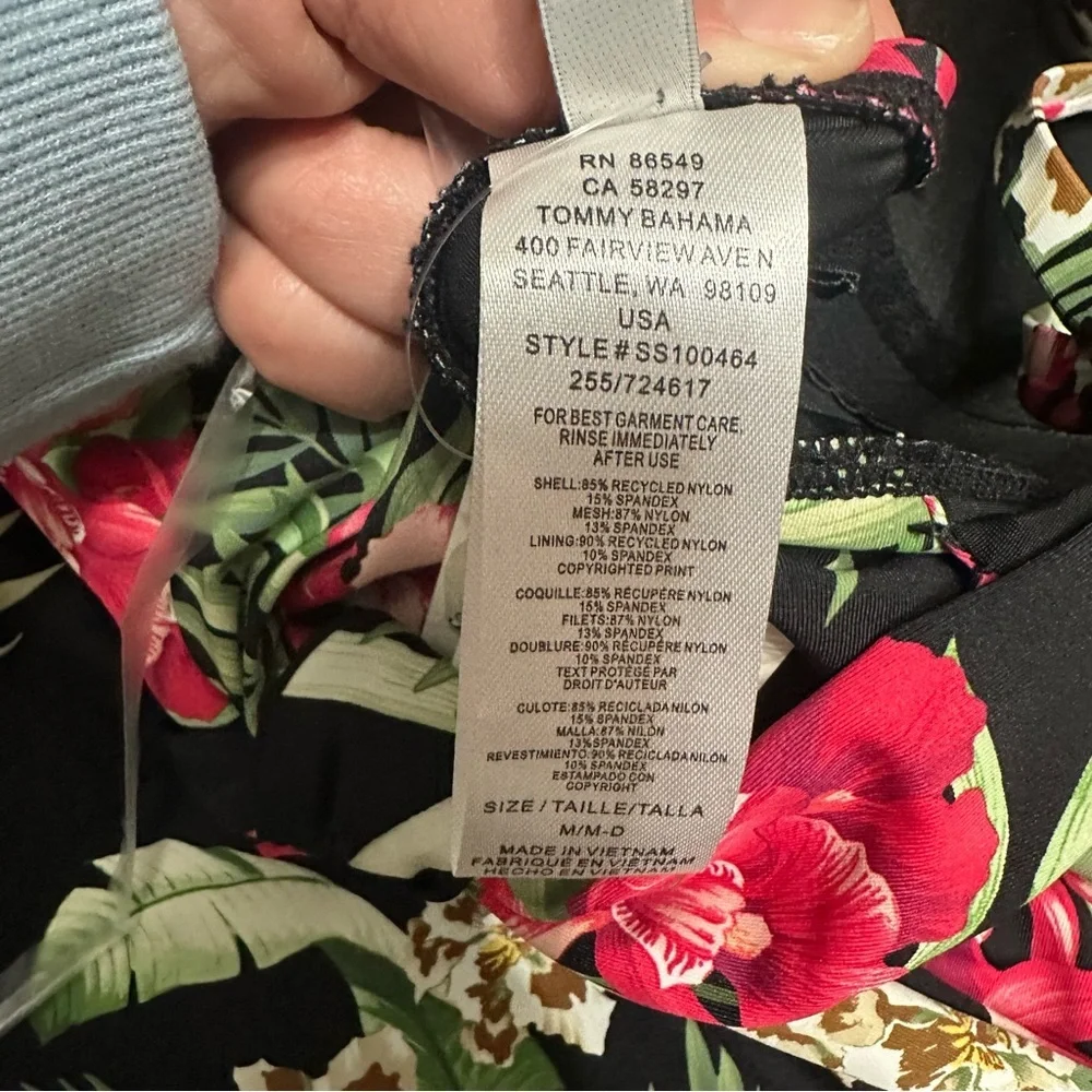 Tommy Bahama 85% recycled