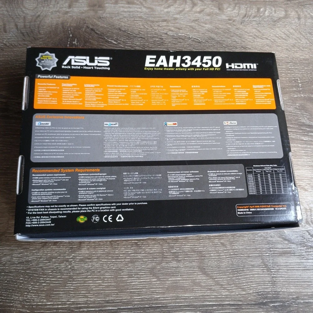 ASUS eah3450 htp
