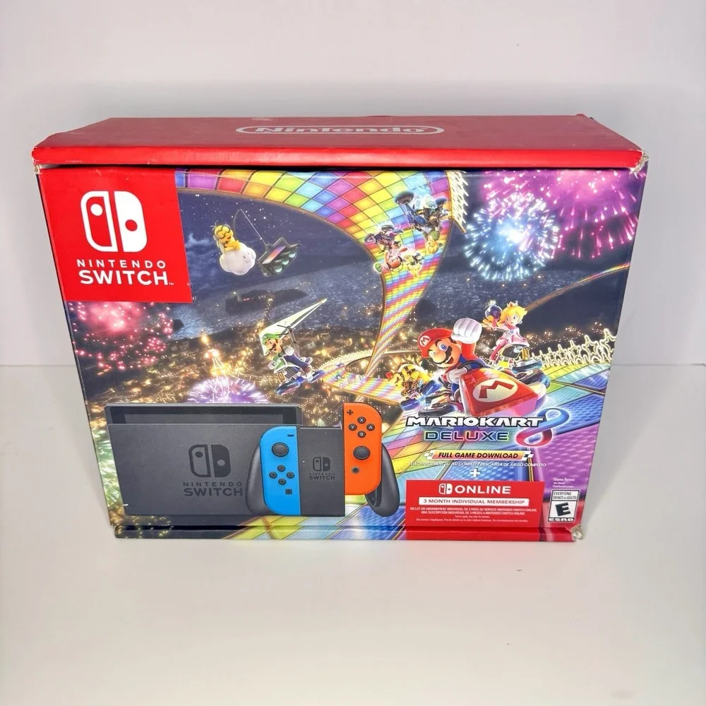 Nintendo Switch Mario Kart 8 Deluxe Empty BOX‎ ONLY No Console