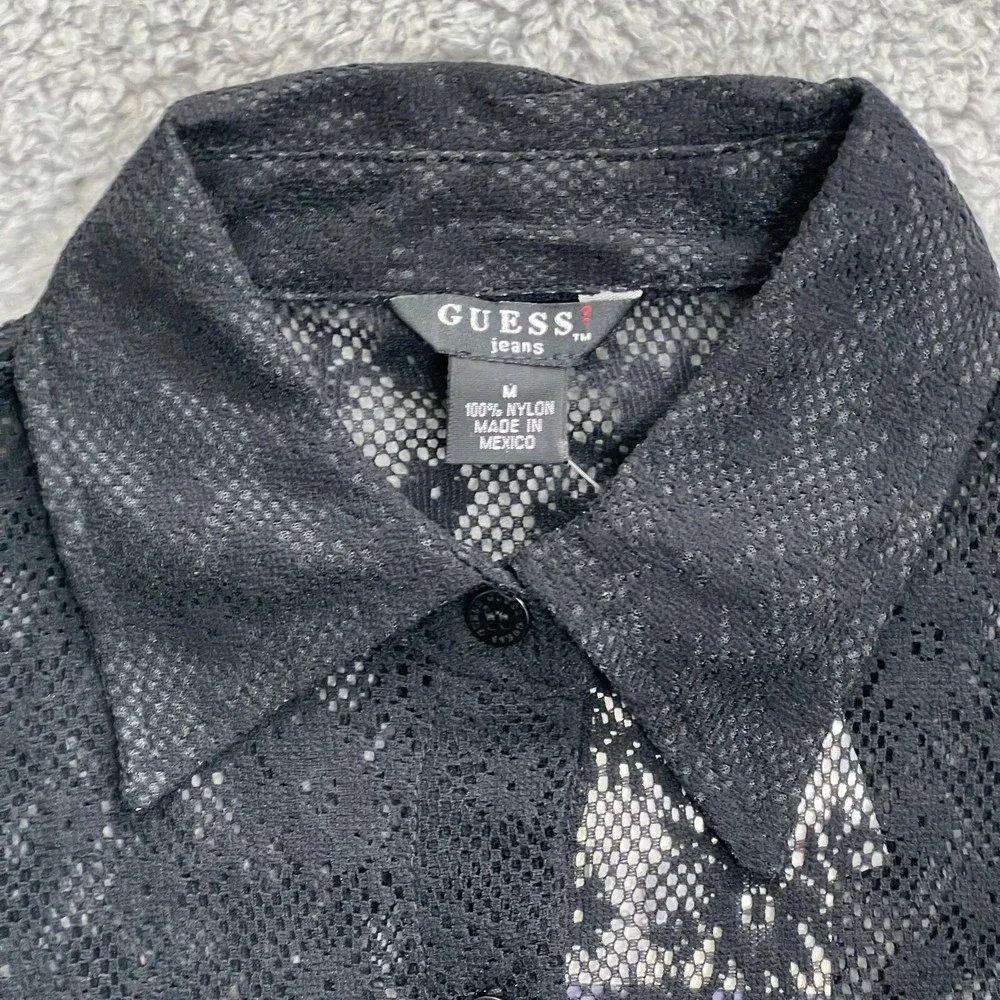 Guess black lace