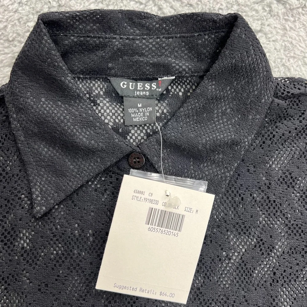 Guess black lace