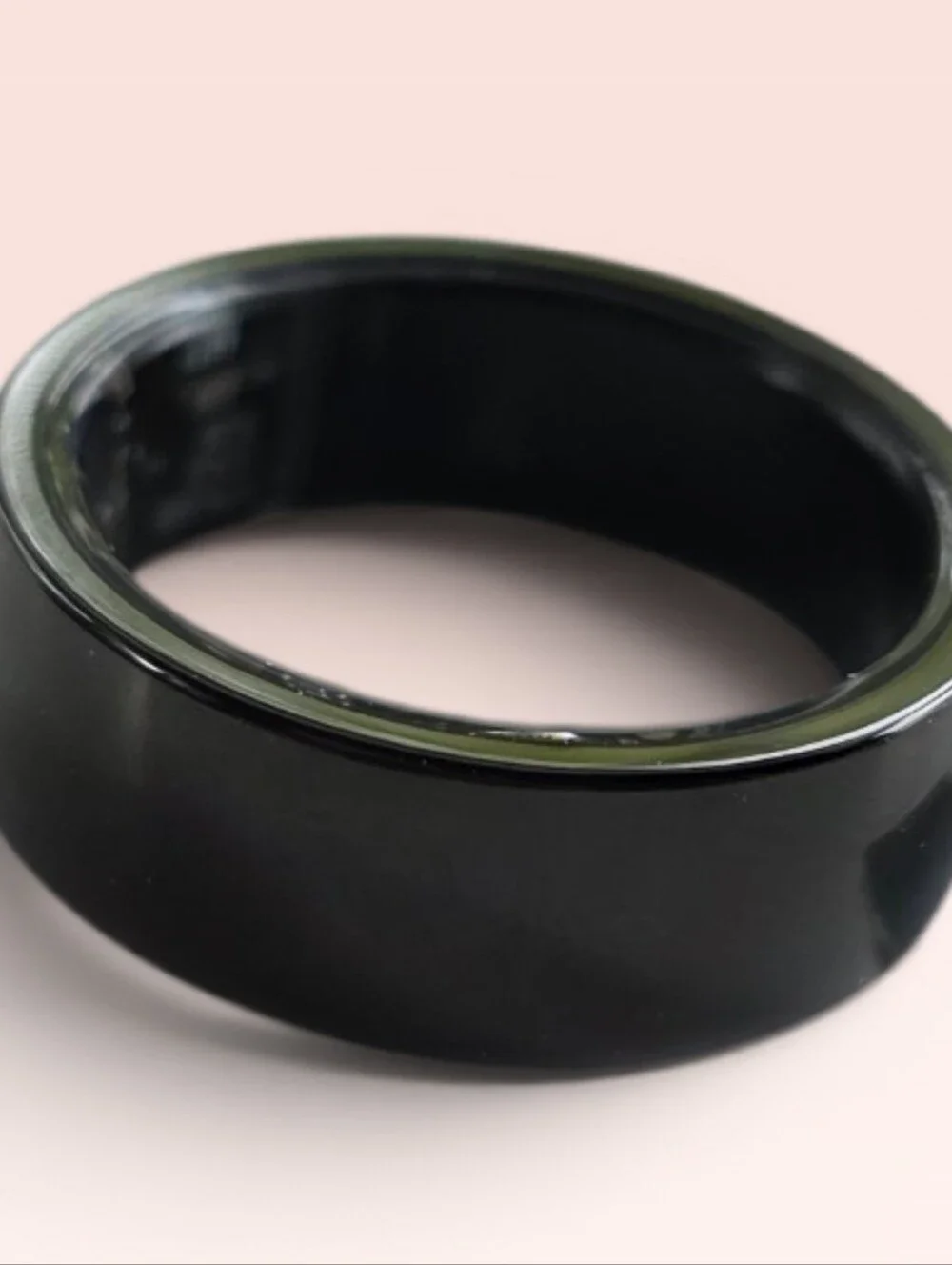 Smart Ring. Wearable Fitness & Notification Ring. Size 10. Black