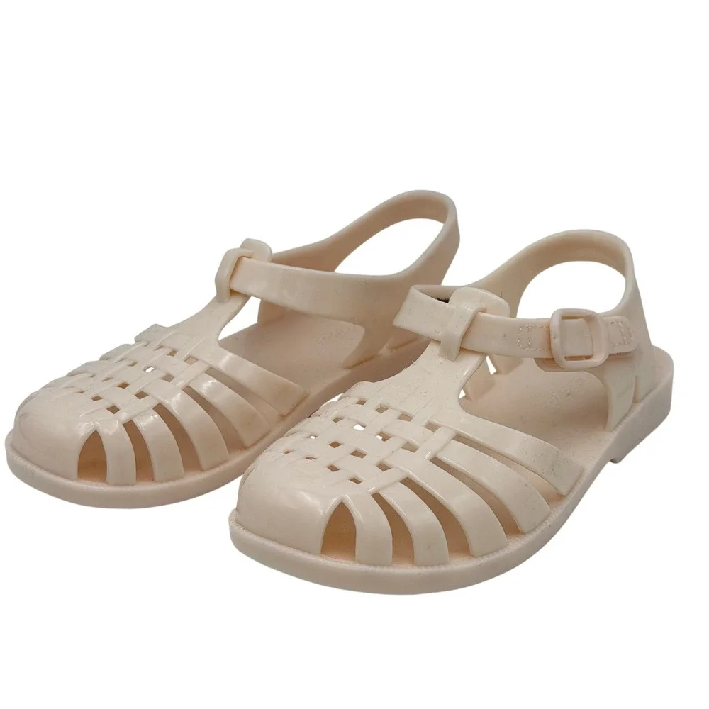 Cat & Jack Kids Light‎ Pink Sunny Jelly Sandals Water Friendly Size 11 New
