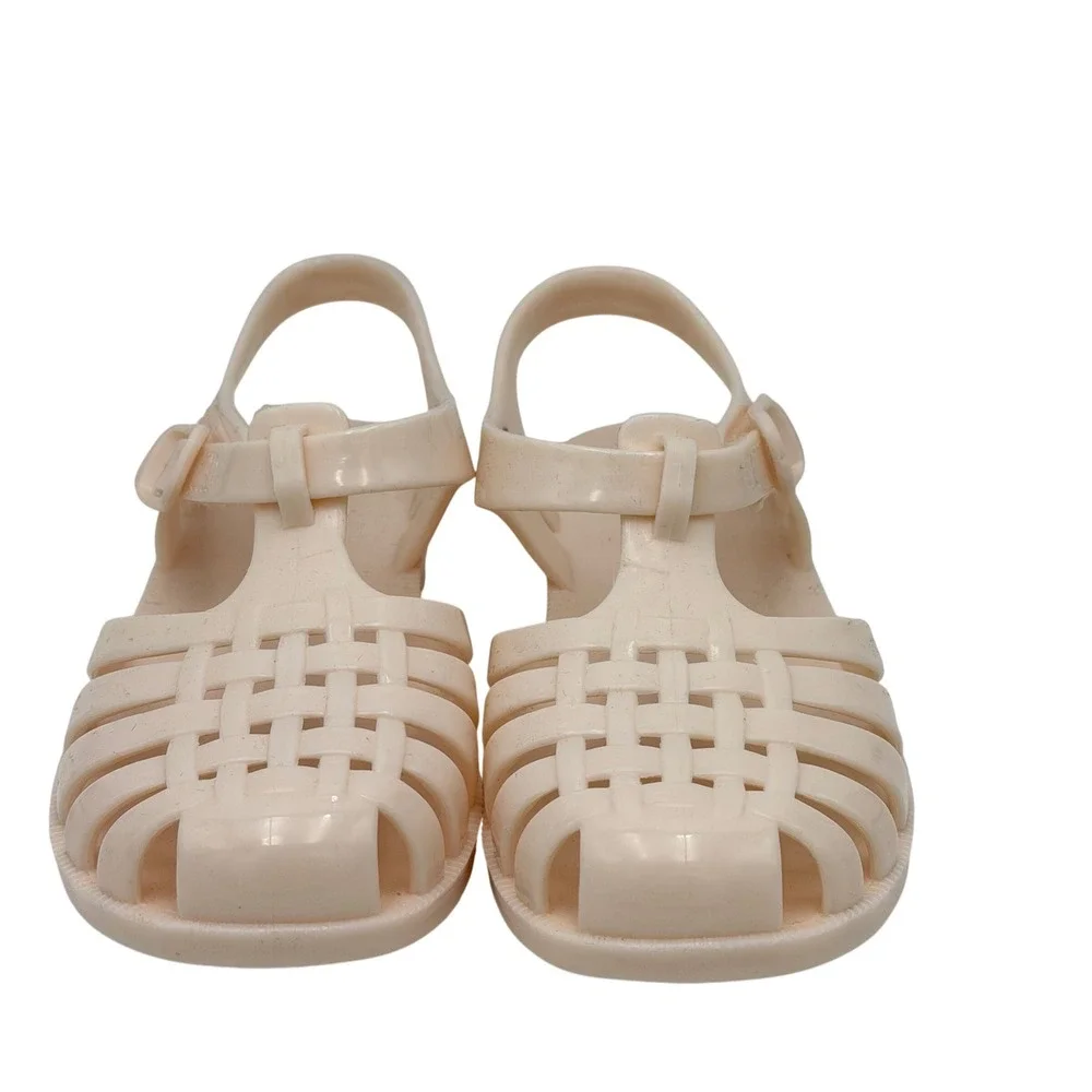 Cat & Jack Kids Light‎ Pink Sunny Jelly Sandals Water Friendly Size 11 New