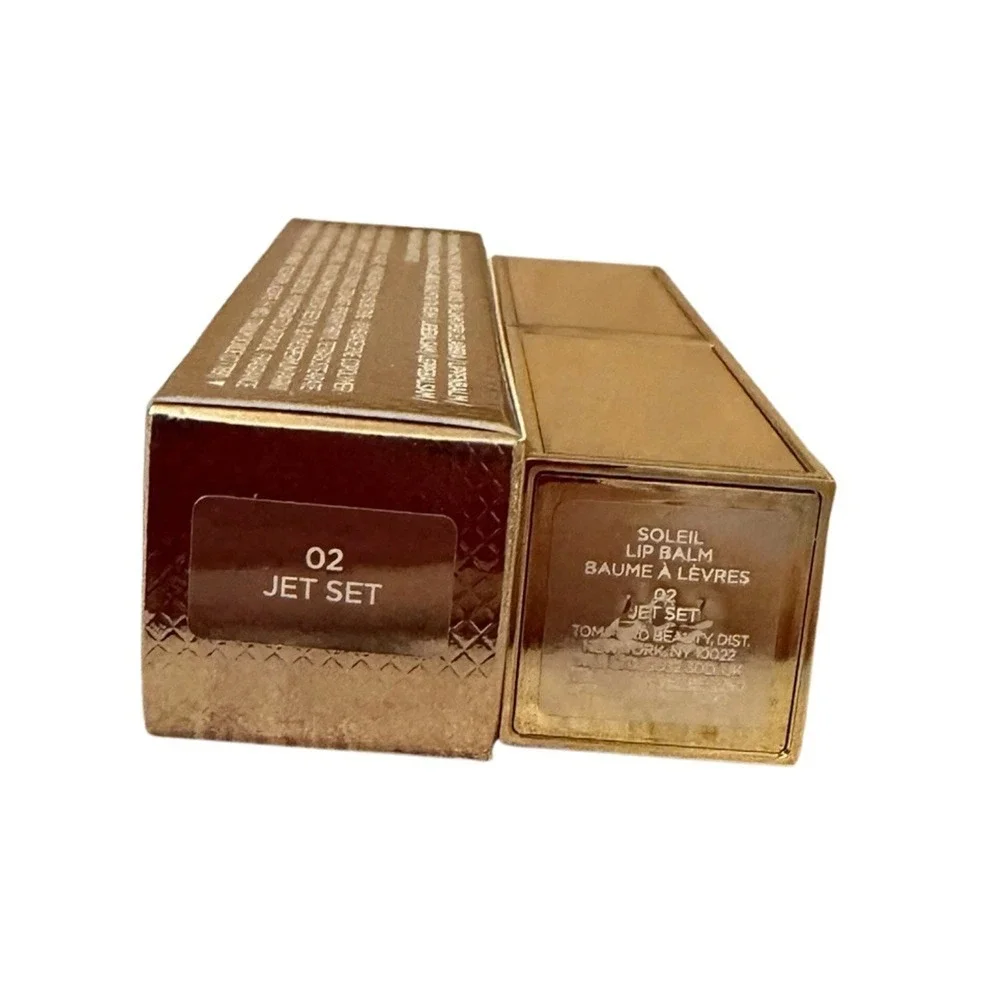 Tom Ford Soleil Lip Balm #02 Jet Set Full Size 0.09oz / 2.8g – New In Box