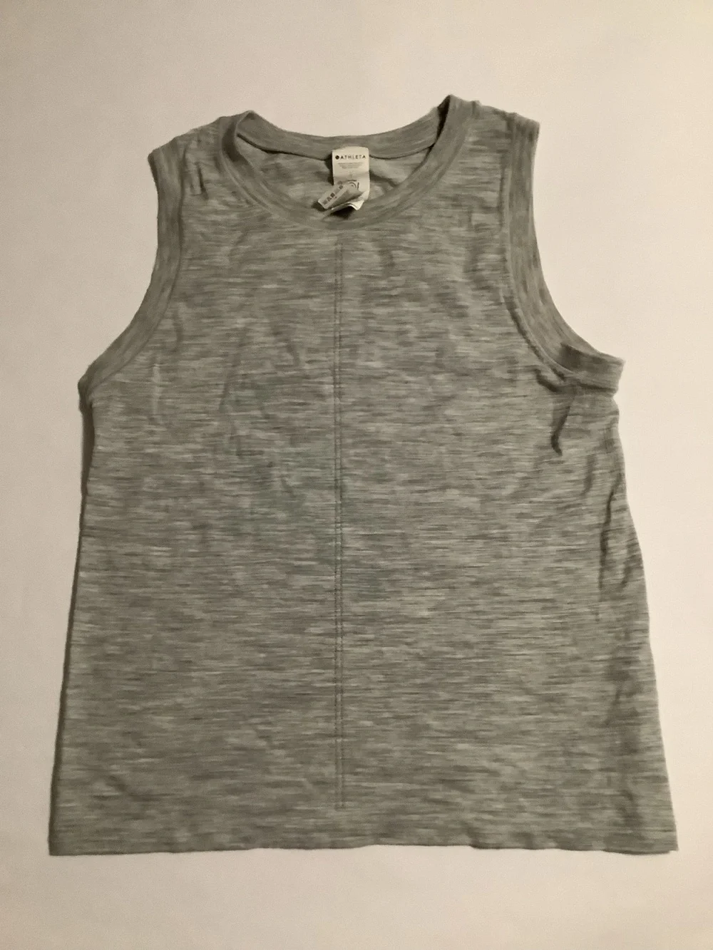 Athleta Kids Light Heather Gray Sleeveless Tank