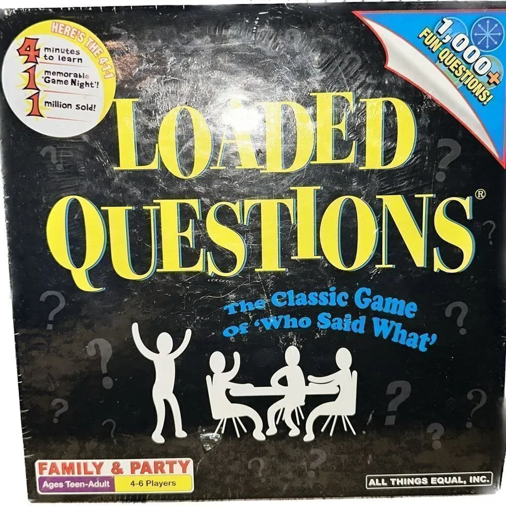 NEW!! Loaded Questions Board Game by‎ All Things Equal (2009) - FACTORY SEALED!!
