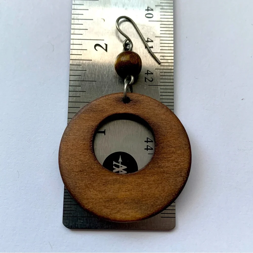 None brown wood