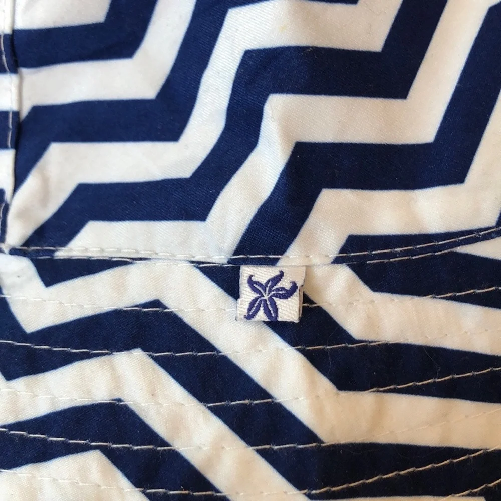 Source Unknown chevron blue