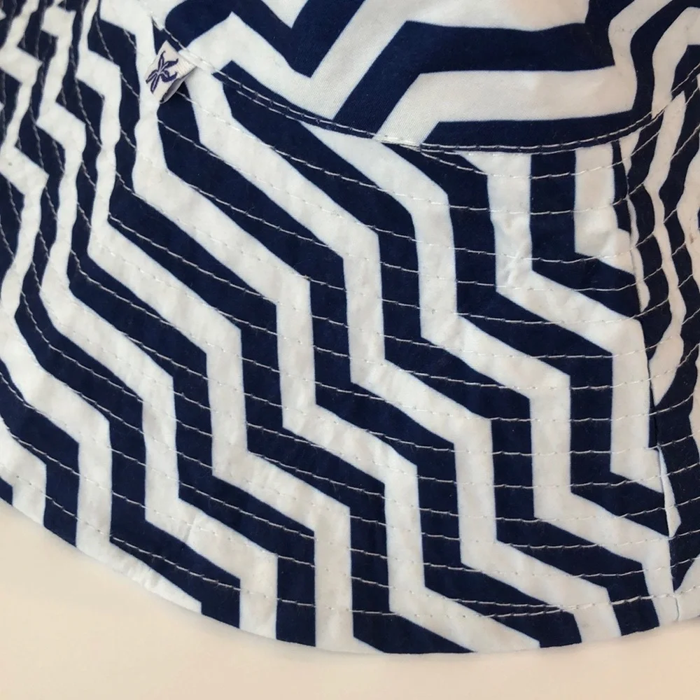 Source Unknown chevron blue