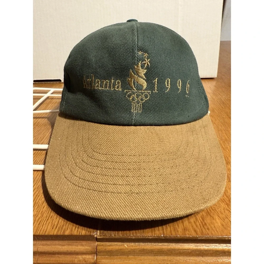 Vintage 1996 Atlanta Olympics Hat Swingster USA‎ Snapback Sponsor International