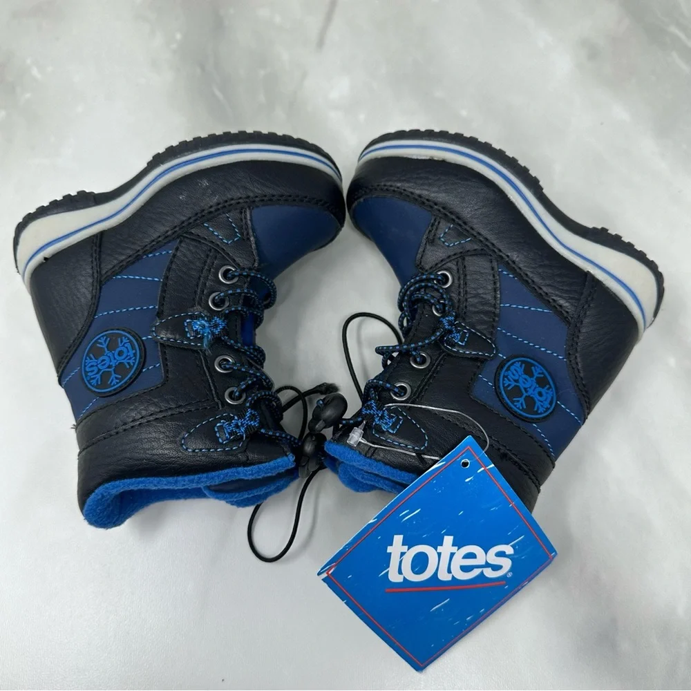 Totes Little Toddler Boys 6 Beaver Waterproof Insulated Winter Boots
