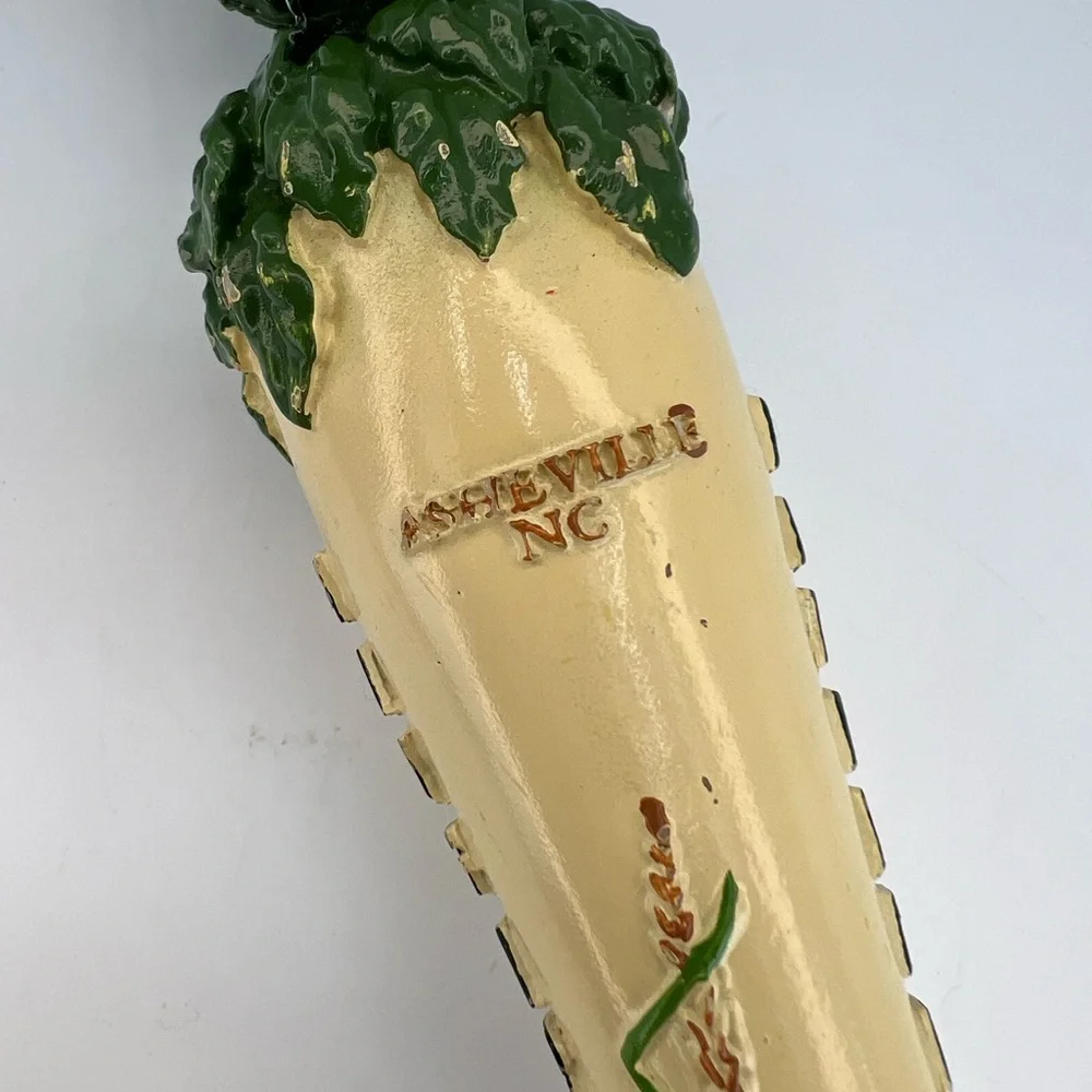 Green Man Brewery Wayfarer Beer Pub Tap Handle 12 Inches Asheville NC Est. 1997