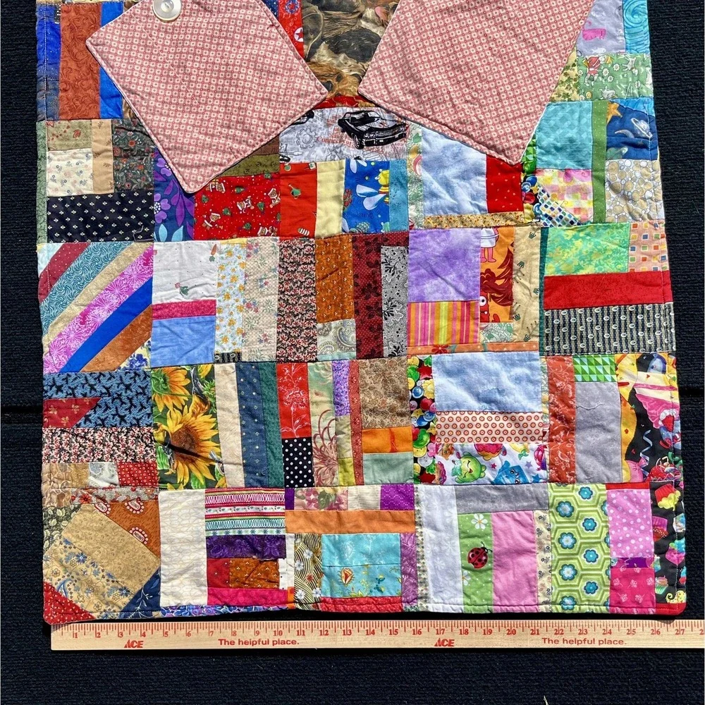 Handmade patchwork quilt