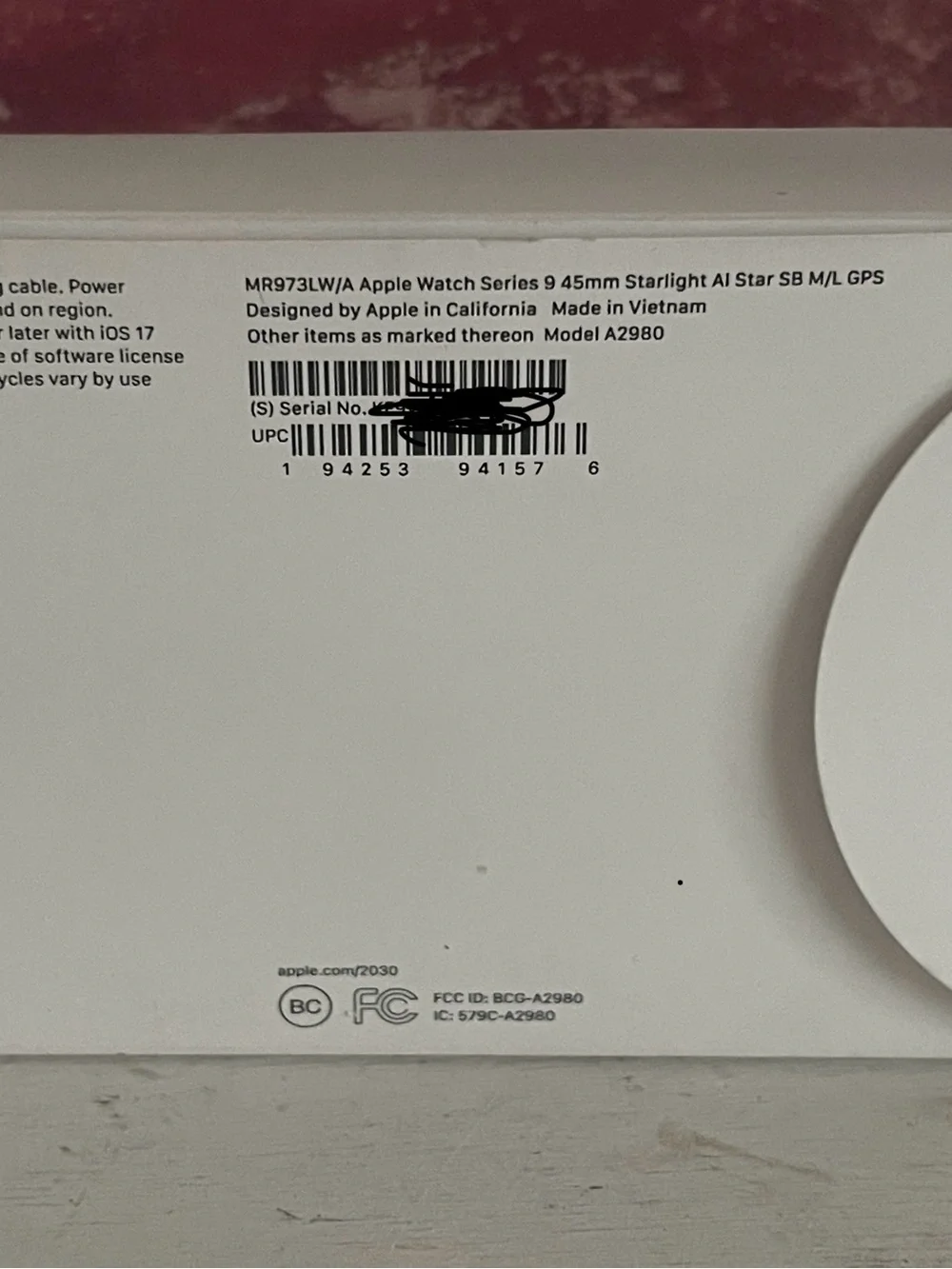 Apple brand new