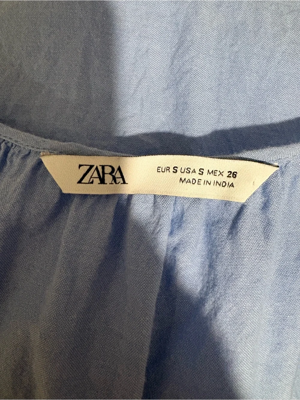 Zara light pale