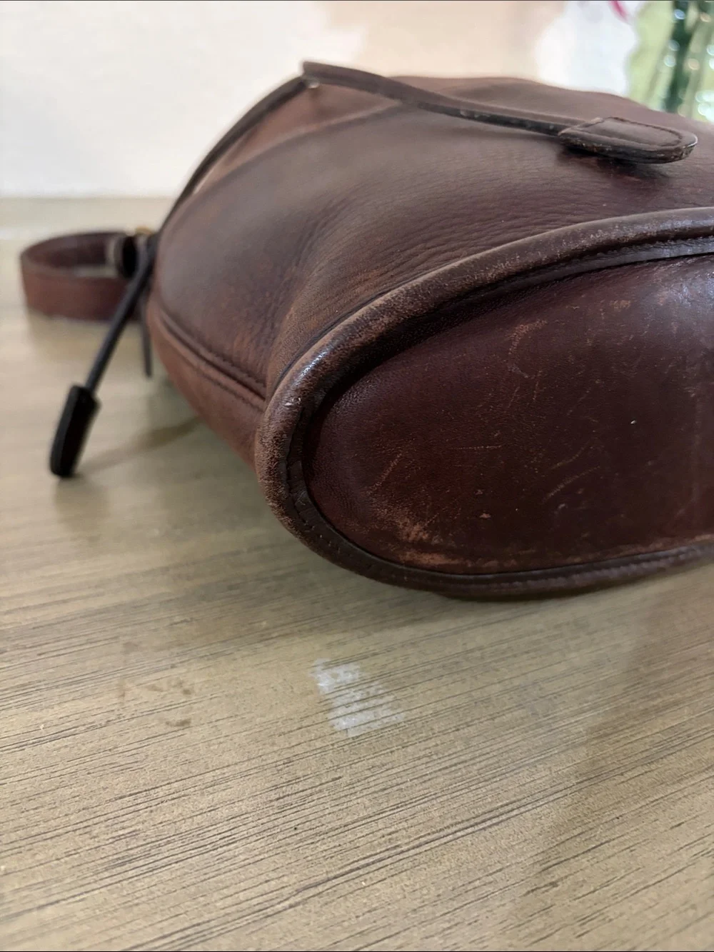 Coach 4151 Milk Chocolate Brown Vintage Drawstring Bucket Bag