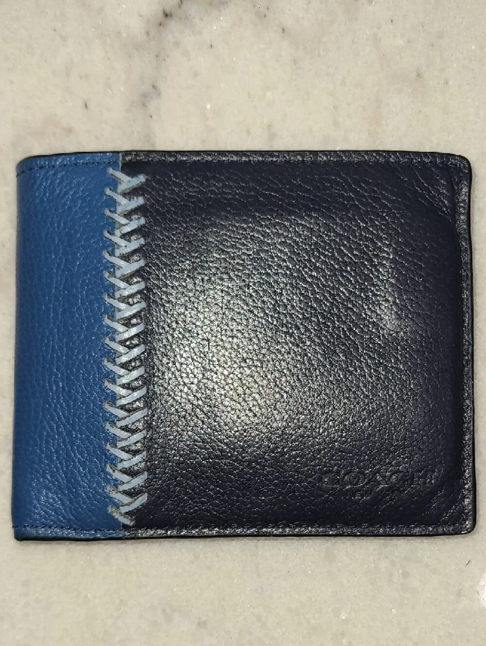 Coach leather bifold