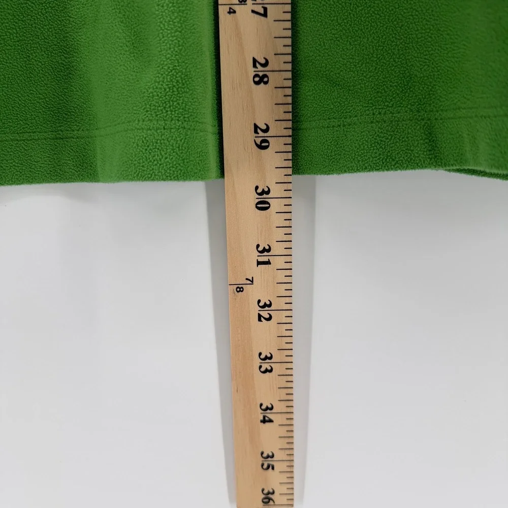 Eddie Bauer First Ascent Fleece‎ Pullover Mens XL Tall Green Quarter Zip Layer