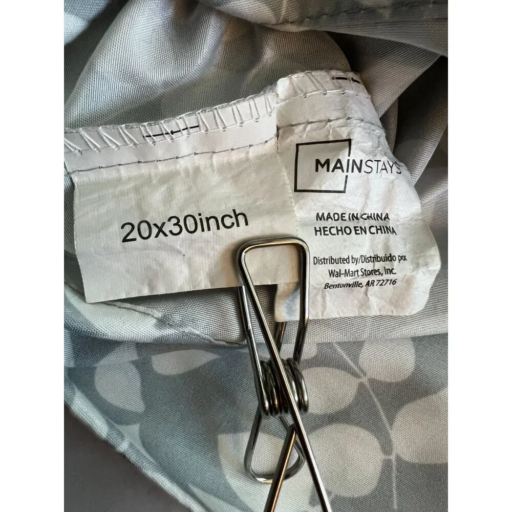 Mainstays gray white