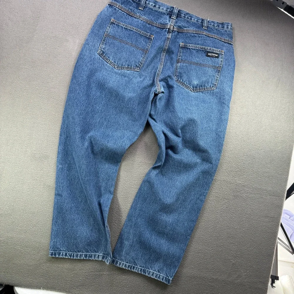 Most Wanted Jeans Men 38x30 (36) Loose Fit Denim Grandpacore Skater Streetwear