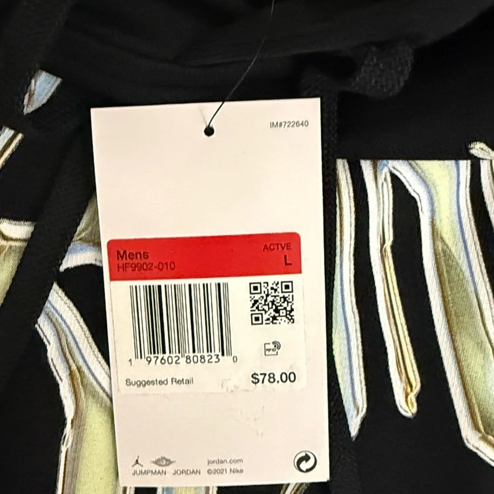 Jordan Multi Sport Hoodie Size L