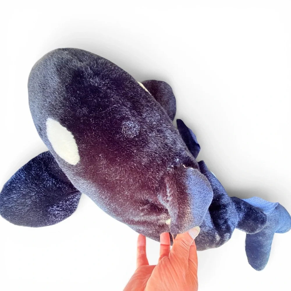 Seaworld Vintage Orca Killer Whale Shamu Plush Lot READ