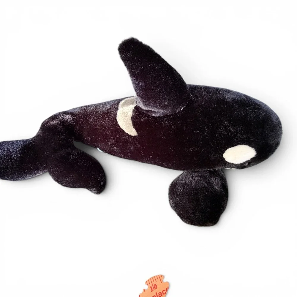 Seaworld Vintage Orca Killer Whale Shamu Plush Lot READ
