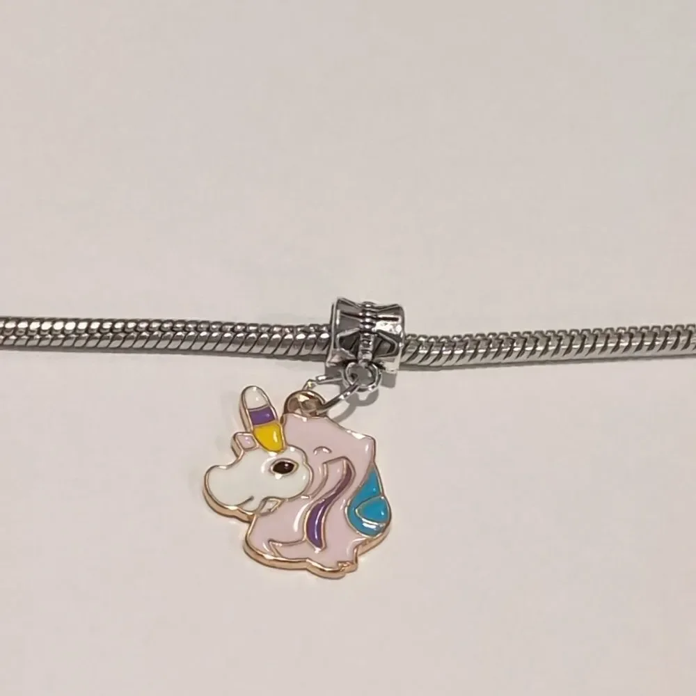 charm silver gold