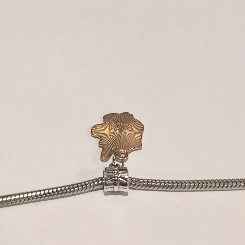 charm silver gold