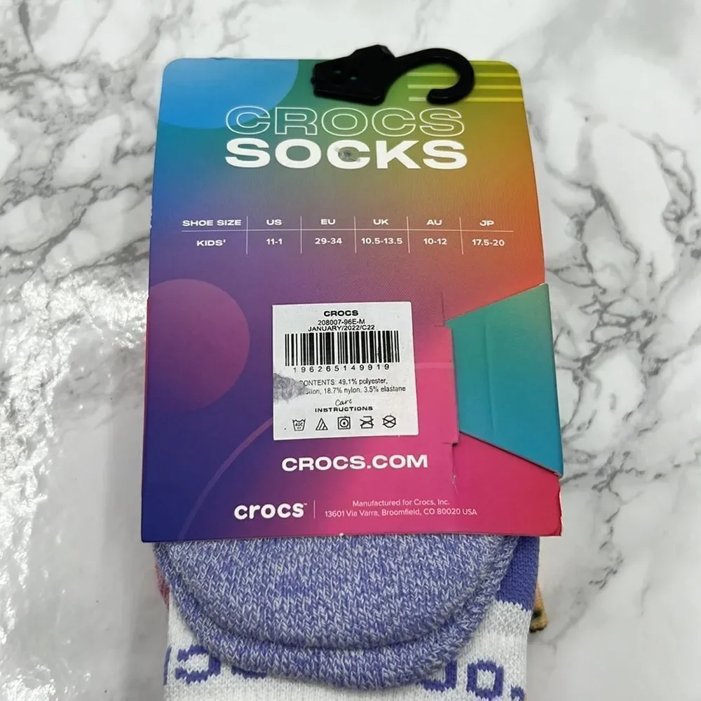 CROCS nwt polyester