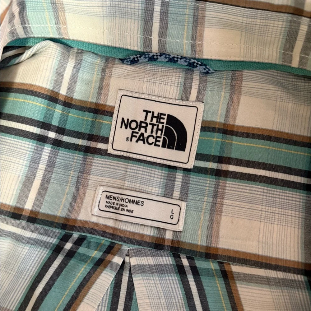 The North Face design plaid preowned
