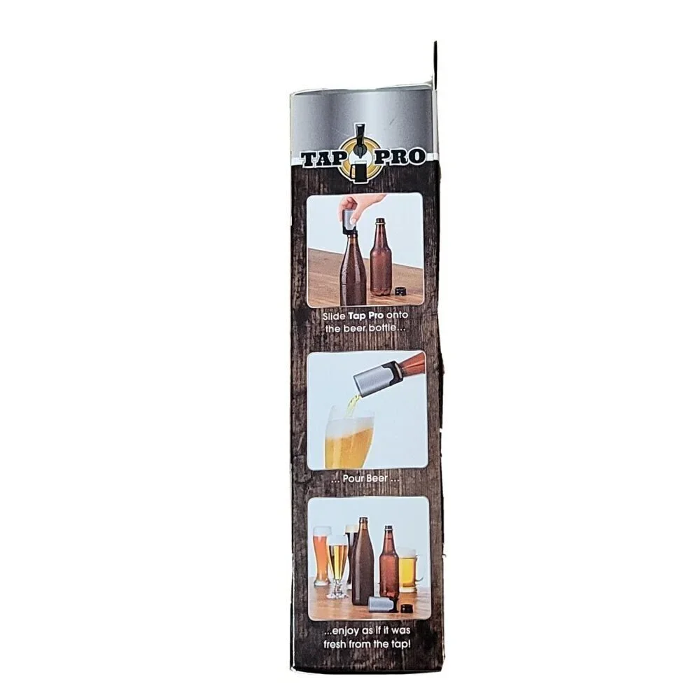 Tap Pro Turn Bottled Beer Into Draft Instantly NEW As Seen On TV SEALED NIB Dad