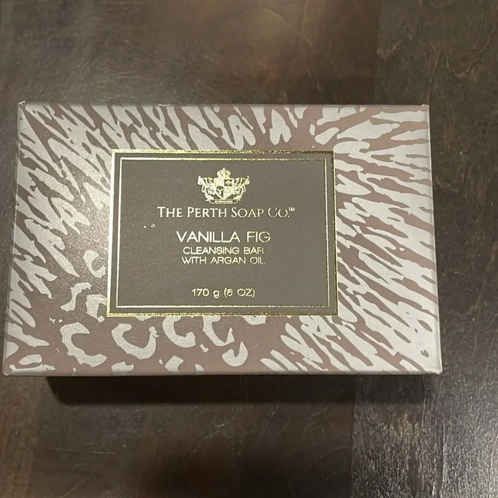 THE PERTH SOAP COMPANY 3 Cleansing Bars with Argan Oil 6 Oz Bars